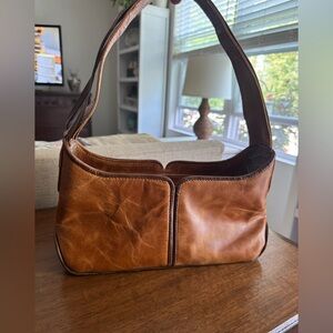 Moda Italia Paolo Piccolo Vintage Italian Leather Shoulder Bag